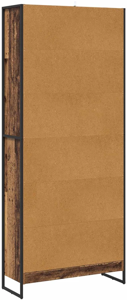 Knygų spinta 80 x 30 x 189,5 cm Apdirbta mediena