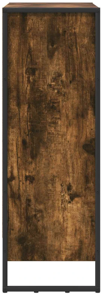 Knygų spinta 80 x 30 x 86,5 cm Apdirbta mediena Dūminis ąžuolas