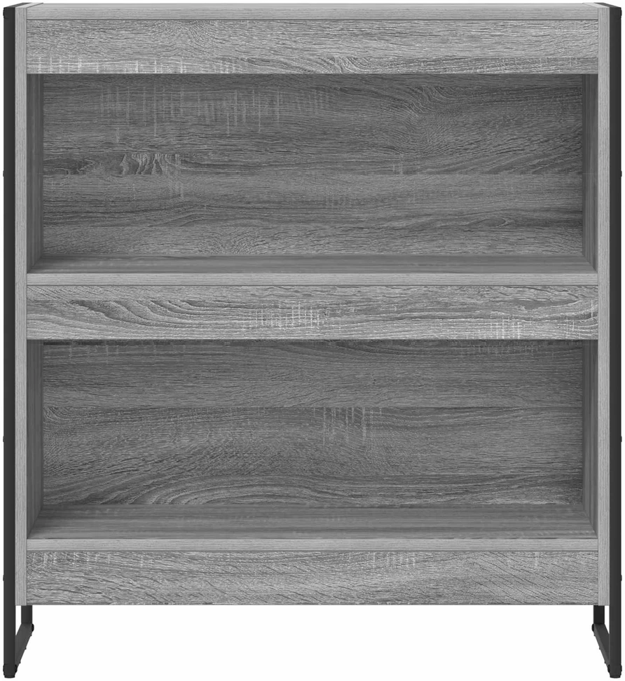 Knygų spinta 80 x 30 x 86,5 cm Apdirbta mediena Pilkas Sonoma
