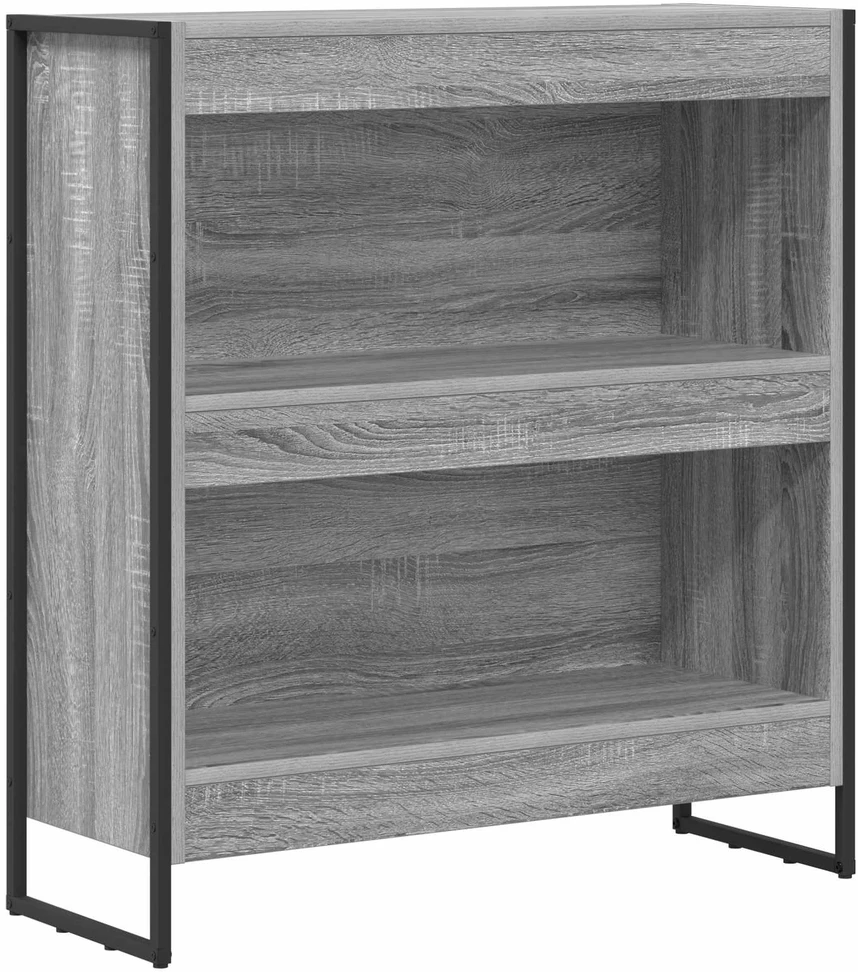 Knygų spinta 80 x 30 x 86,5 cm Apdirbta mediena Pilkas Sonoma