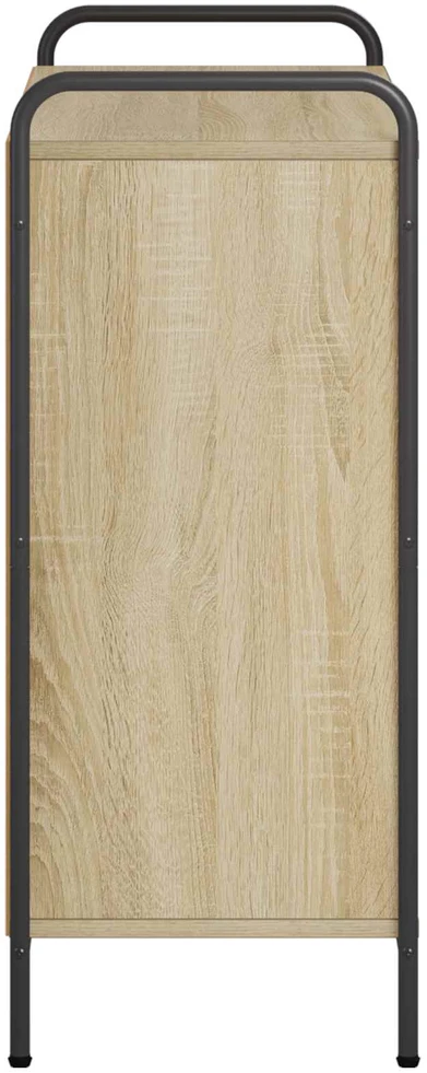 Knygų spinta 80 x 33 x 80 cm Apdirbta mediena Sonoma ąžuolas