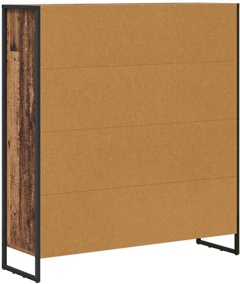 Knygų spinta 99,5 x 30 x 108 cm Apdirbta mediena