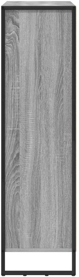 Knygų spinta 99,5 x 30 x 108 cm Apdirbta mediena Pilkas Sonoma