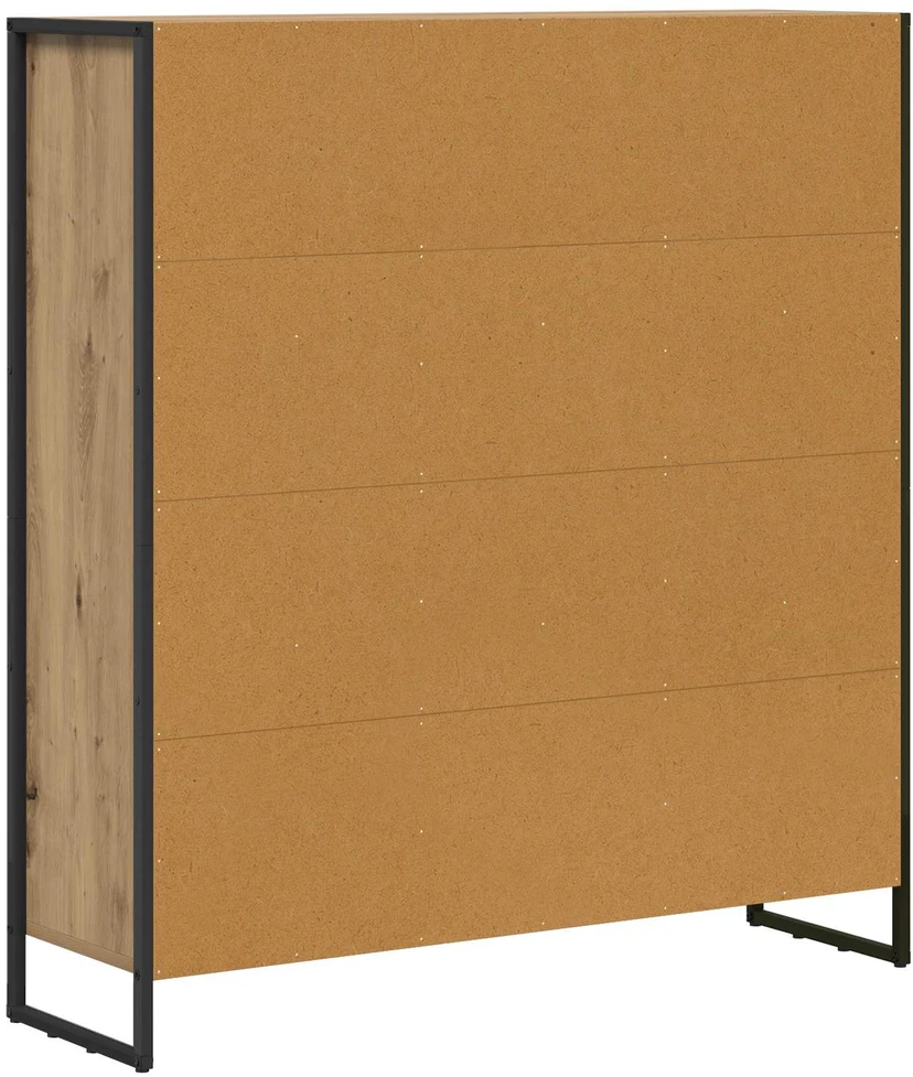 Knygų spinta 99,5 x 30 x 108 cm Apdirbta mediena