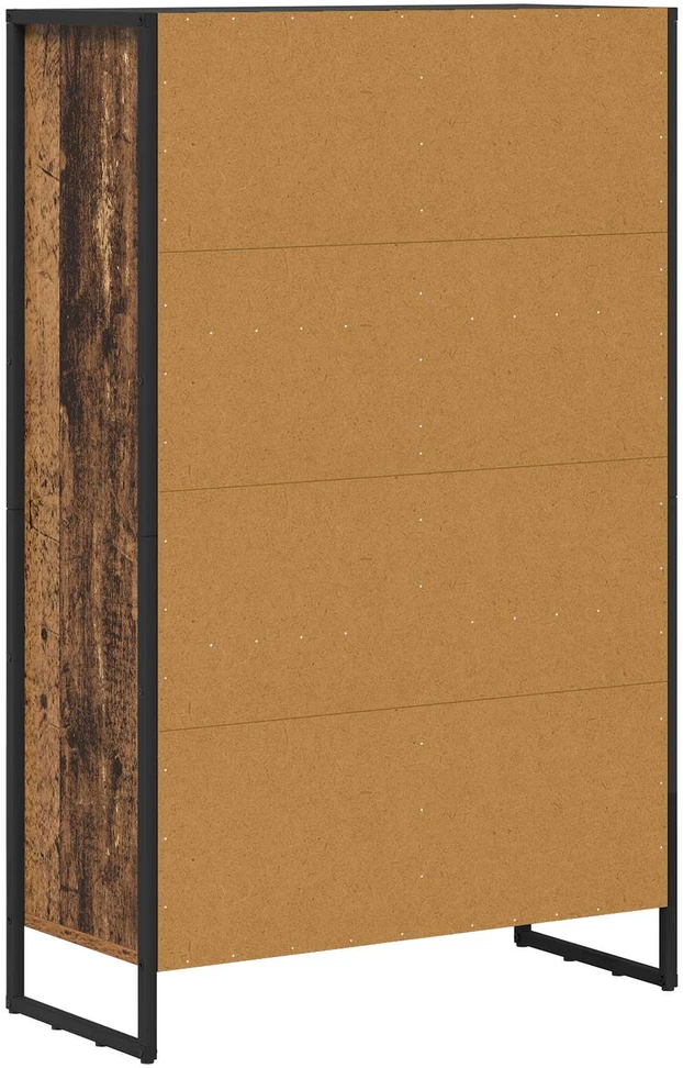 Knygų spinta 99.5 x 30 x 108.5 cm Apdirbta mediena