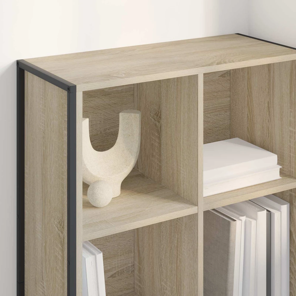 Knygų spinta 99.5 x 30 x 108.5 cm Apdirbta mediena Sonoma