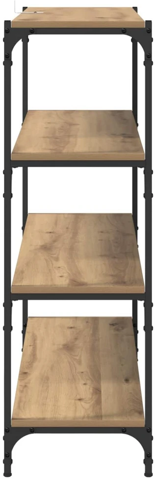 Knygų spinta 3 lygių 100 x 33 x 100 cm Amatininkų ąžuolas