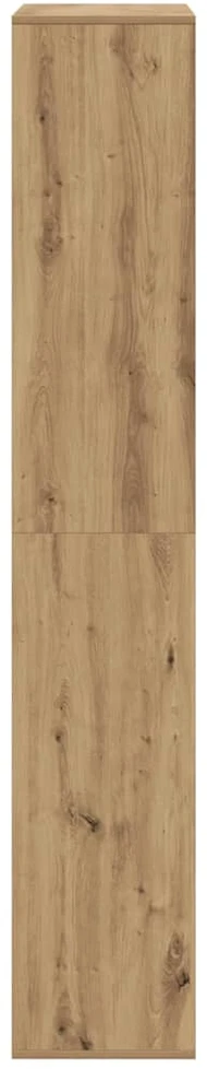 Knygų spinta, artisano ąžuolo, 100x33x187,5cm, apdirbta mediena