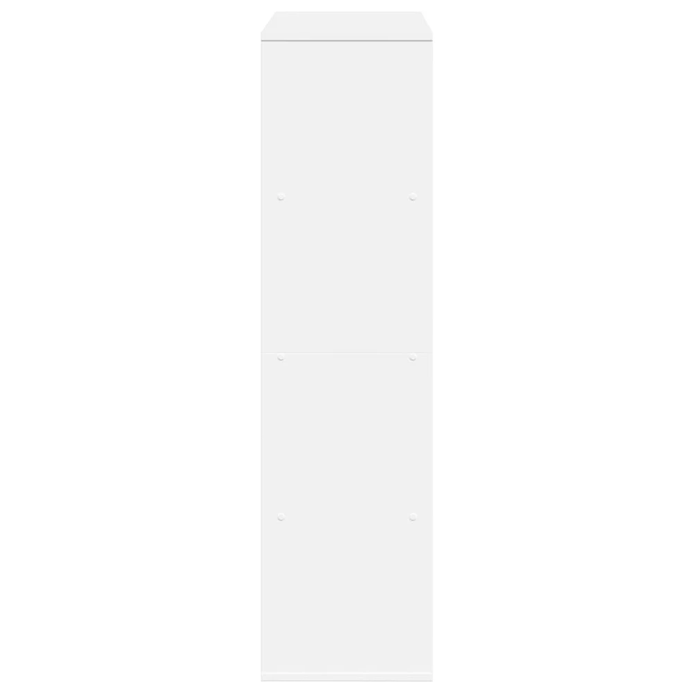 Knygų spinta, baltos spalvos, 100x33x125,5cm, apdirbta mediena