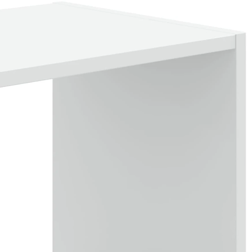 Knygų spinta, baltos spalvos, 102x32x102cm, apdirbta mediena