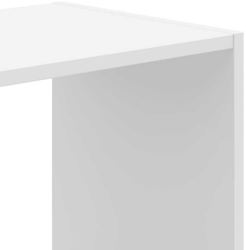Knygų spinta, baltos spalvos, 102x32x108cm, apdirbta mediena