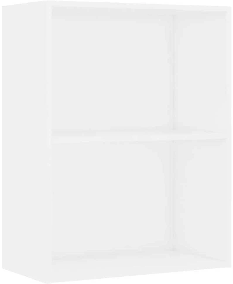 Knygų spinta, baltos spalvos, 60x30x76,5cm, apdirbta mediena