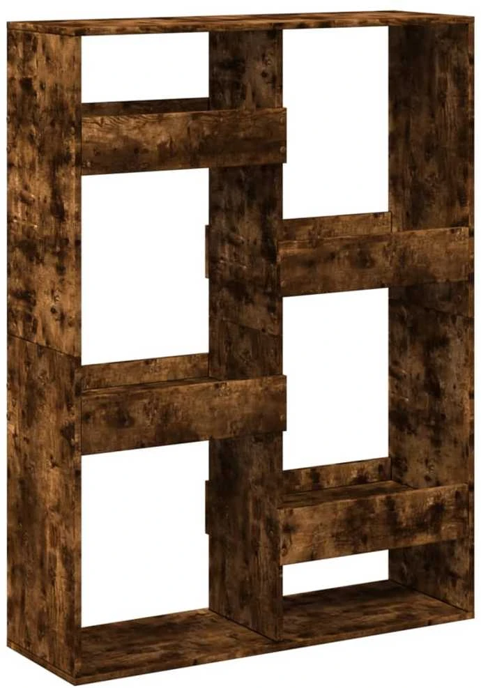 Knygų spinta, dūminio ąžuolo, 100x33x135cm, apdirbta mediena