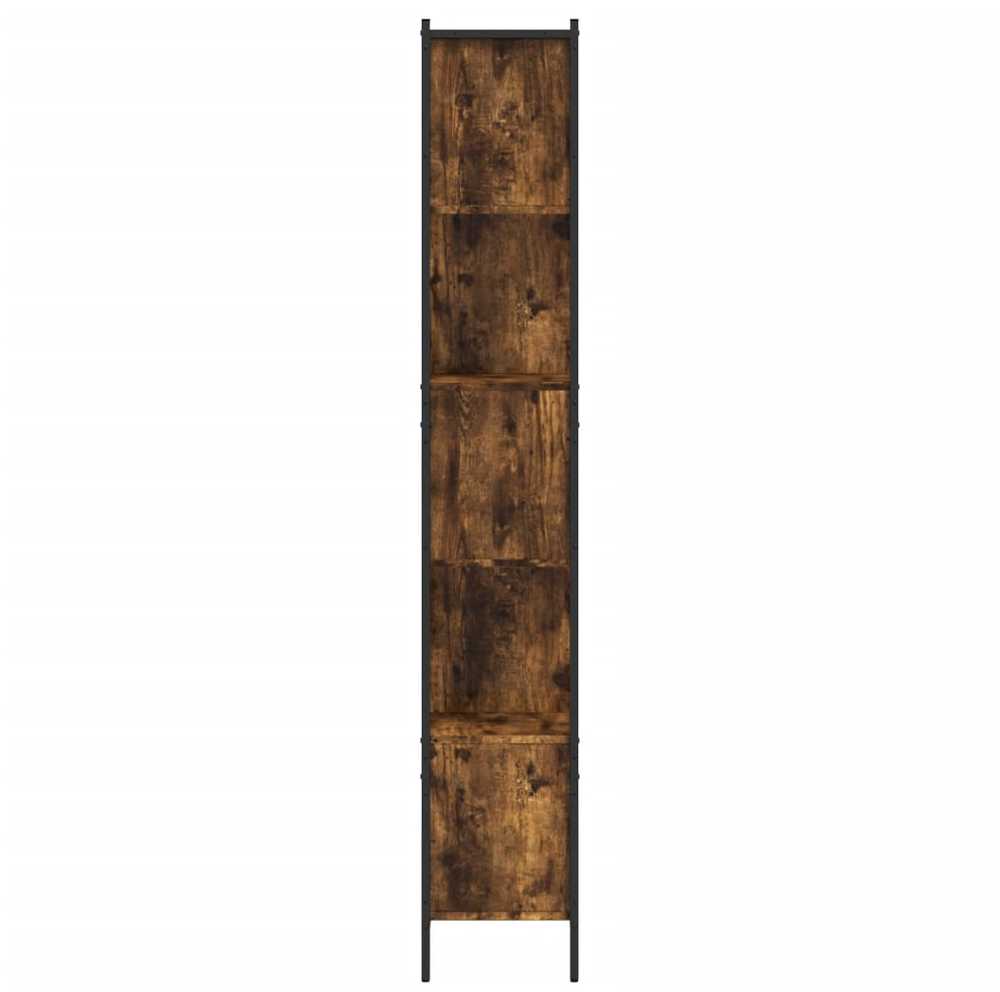 Knygų spinta, dūminio ąžuolo, 102x28x172cm, apdirbta mediena