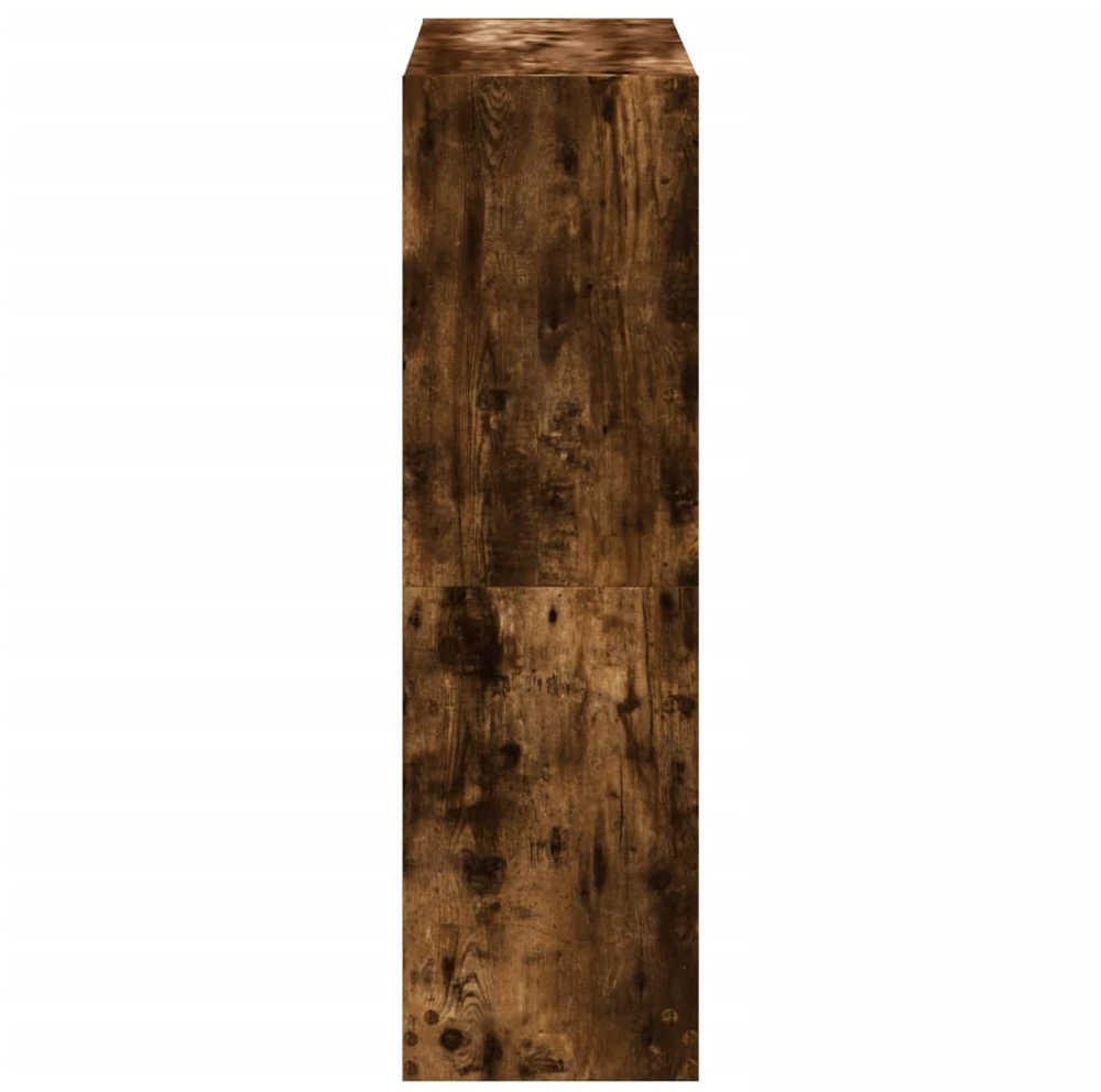 Knygų spinta, dūminio ąžuolo, 102x32x108cm, apdirbta mediena