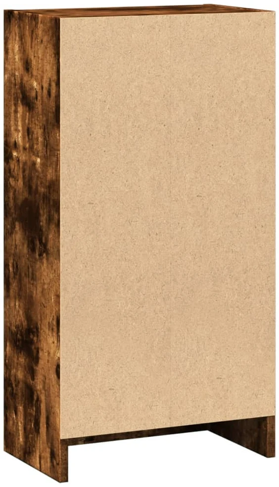Knygų spinta, dūminio ąžuolo, 40x24x76cm, apdirbta mediena