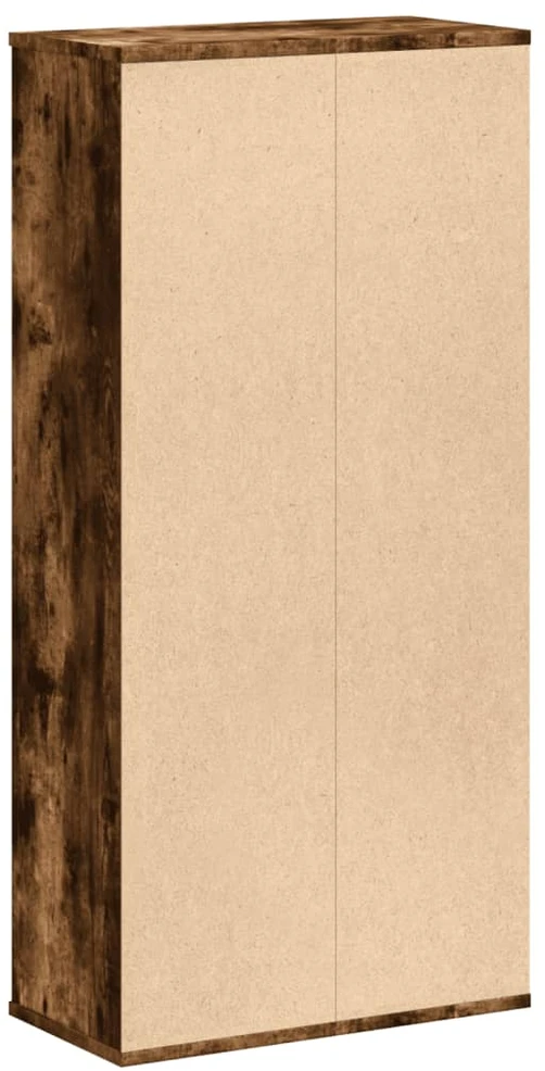 Knygų spinta, dūminio ąžuolo, 50x25x105cm, apdirbta mediena