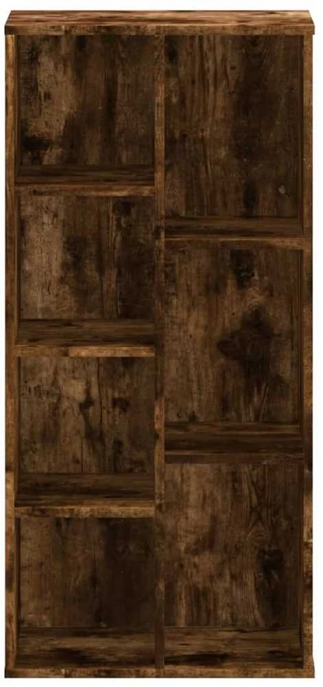Knygų spinta, dūminio ąžuolo, 50x25x105cm, apdirbta mediena