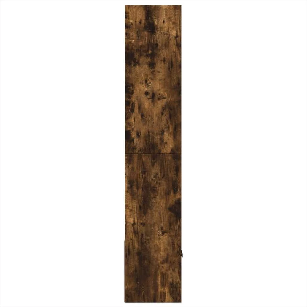Knygų spinta, dūminio ąžuolo, 70x36x189cm, apdirbta mediena