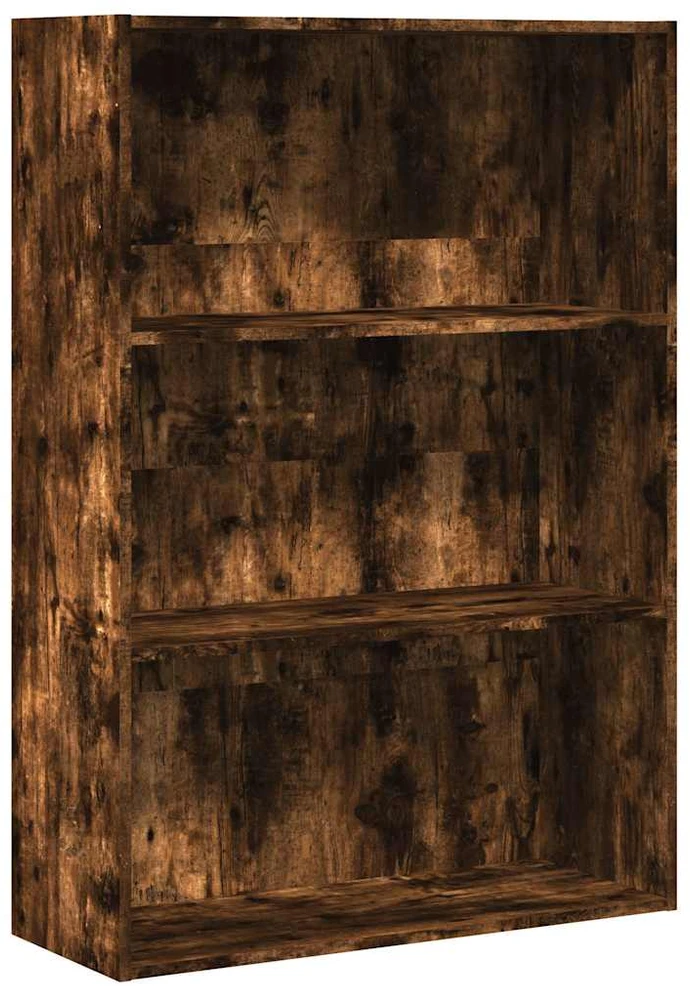 Knygų spinta, dūminio ąžuolo, 80x30x114cm, apdirbta mediena