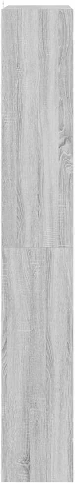 Knygų spinta 6 aukštų 100 x 30 x 198 cm Apdirbta mediena