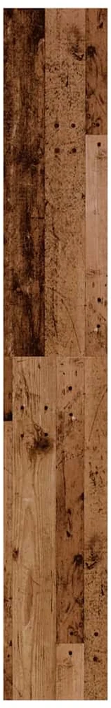 knygų spinta/kambario pertvara Old Wood 40x30x198 cm
