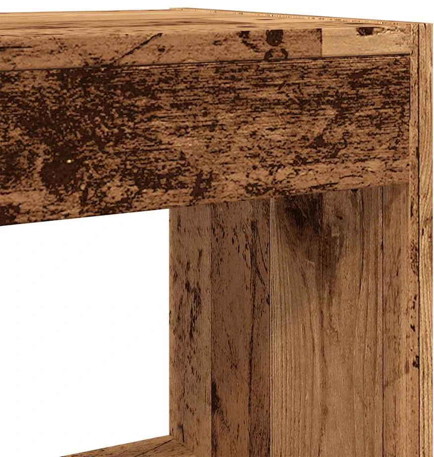 knygų spinta/kambario pertvara Old Wood 80x30x72 cm