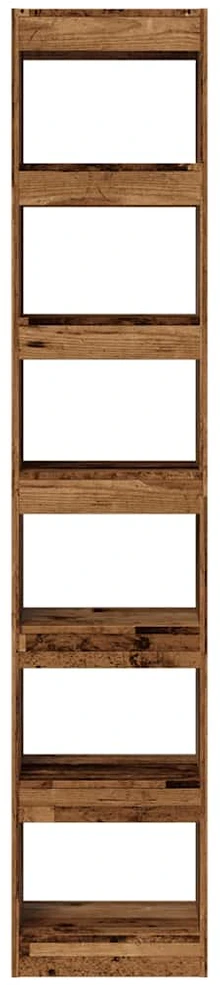 knygų spinta/kambario pertvara Old Wood 40x30x198 cm