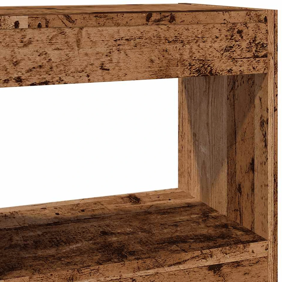 knygų spinta/kambario pertvara Old Wood 40x30x72 cm