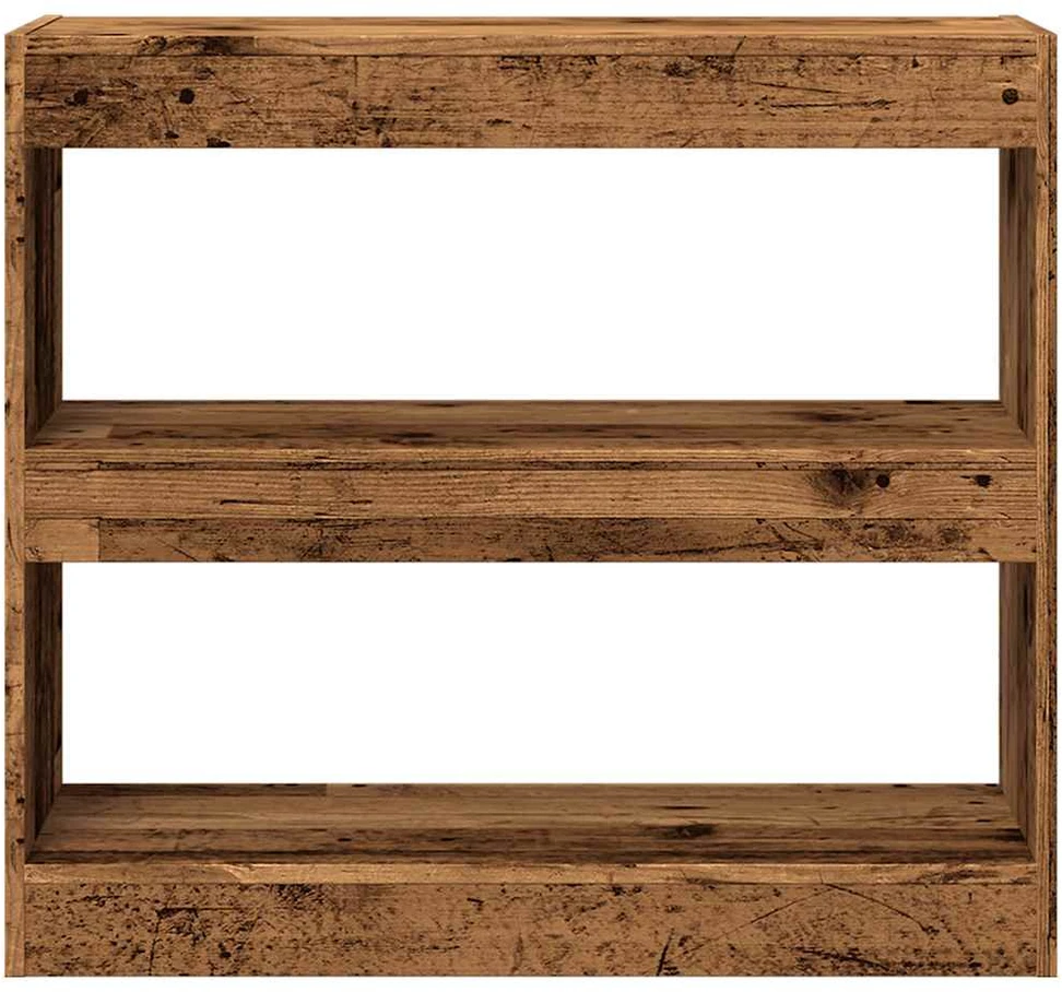 knygų spinta/kambario pertvara Old Wood 80x30x72 cm