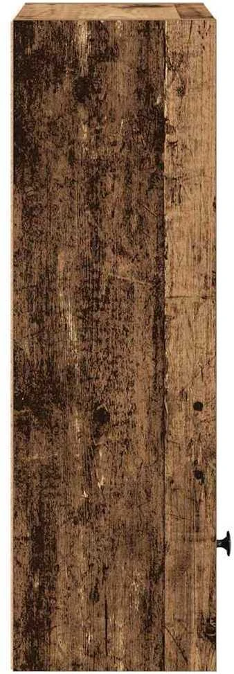 Knygų spinta, medienos, 31x24x77cm, apdirbta mediena