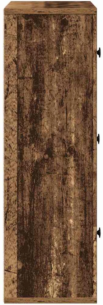 Knygų spinta, medienos, 60x24x76,5cm, apdirbta mediena