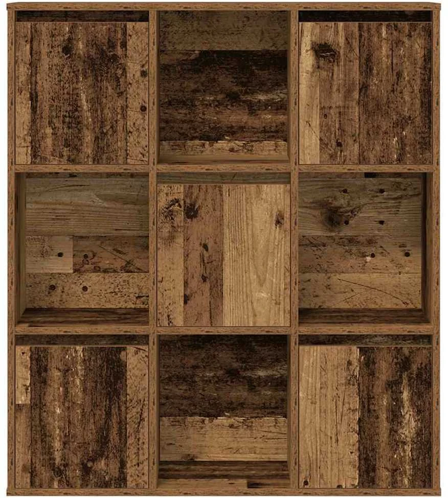 Knygų spinta, medienos, 89x24x101,5cm, apdirbta mediena