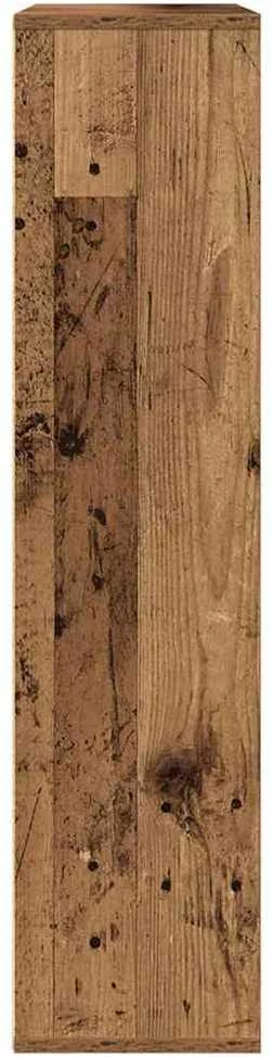 Knygų spinta, medienos, 89x24x101,5cm, apdirbta mediena