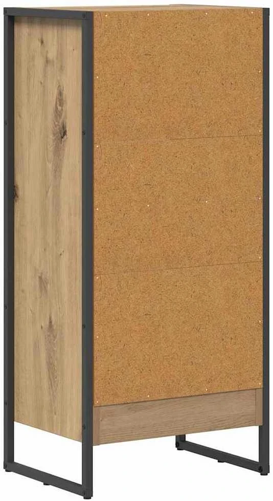 Knygų spinta 40 x 30 x 86,5 cm Apdirbta mediena Meistrų ąžuolas