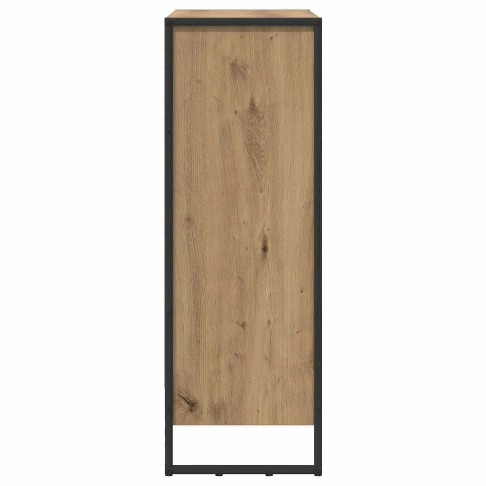 Knygų spinta 80 x 30 x 86,5 cm Apdirbta mediena Meistrų ąžuolas