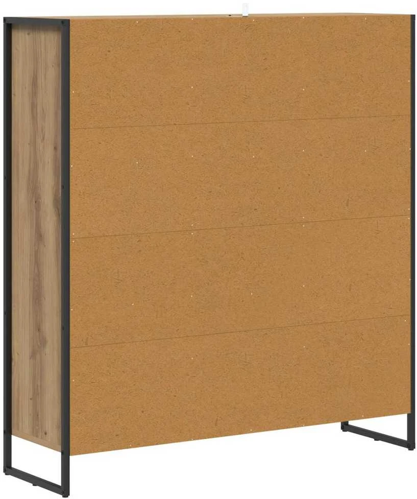 Knygų spinta 99.5 x 30 x 108.5 cm Apdirbta mediena