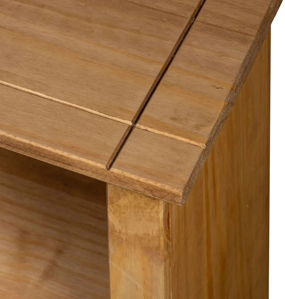 Knygų spinta Panama, 80x35x110cm, pušies medienos masyvas