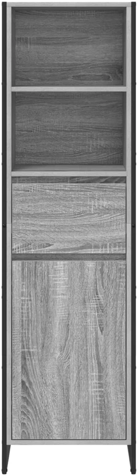 Knygų spinta Pilkas Sonoma 43 x 36 x 150.5 cm Apdirbta mediena