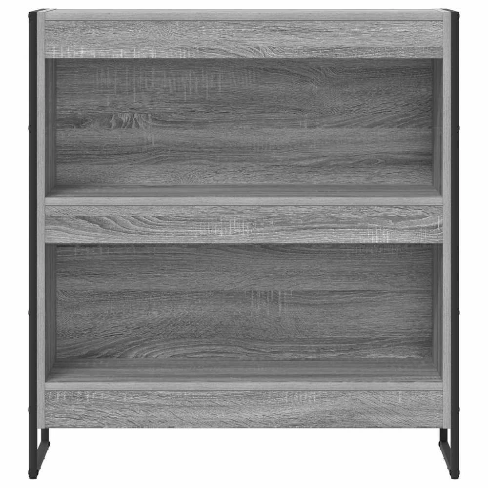 Knygų spinta 80 x 30 x 86,5 cm Apdirbta mediena Pilkas Sonoma