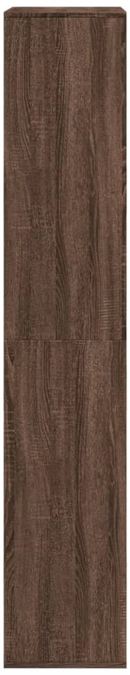Knygų spinta, ruda ąžuolo, 100x33x175cm, apdirbta mediena