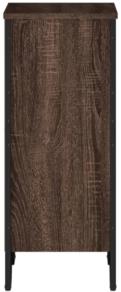Knygų spinta, ruda ąžuolo, 50x31x74,5cm, apdirbta mediena