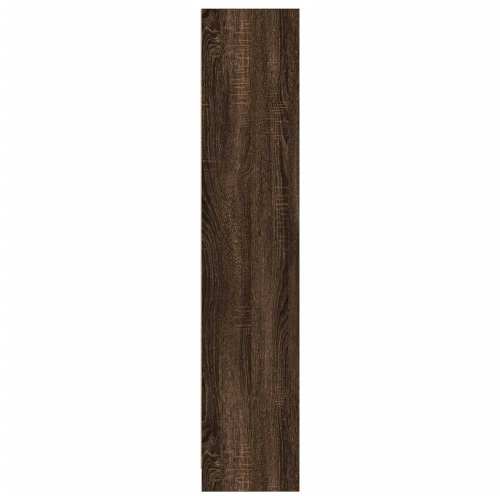 Knygų spinta, ruda ąžuolo, 57x28,5x107,5cm, apdirbta mediena