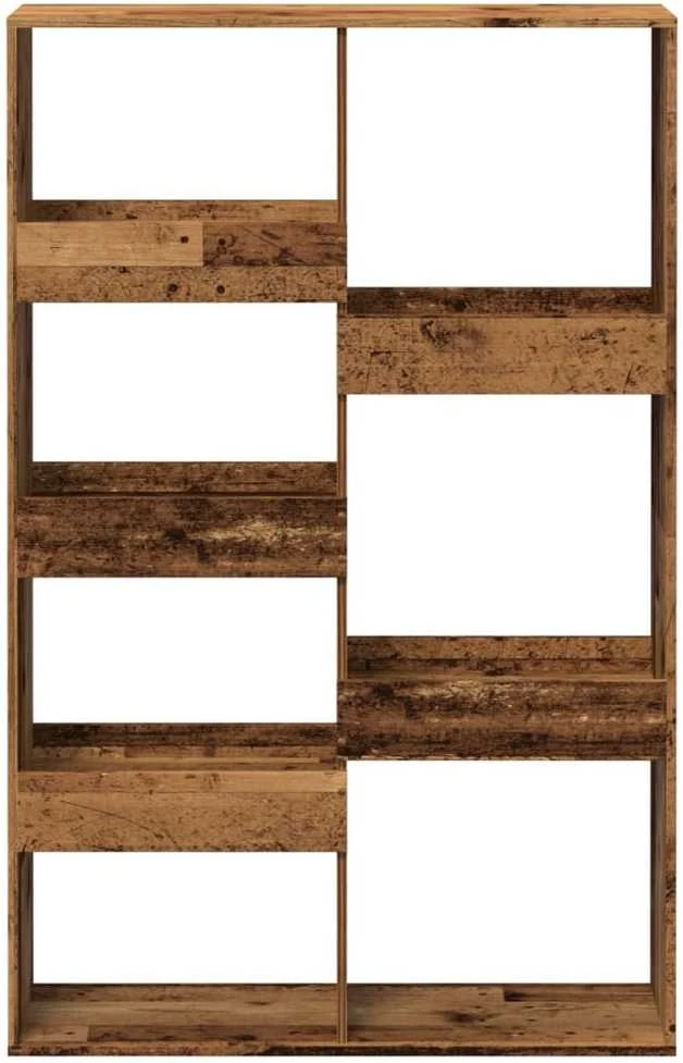 Knygų spinta, sendintos medienos, 100x33x155,5cm, mediena