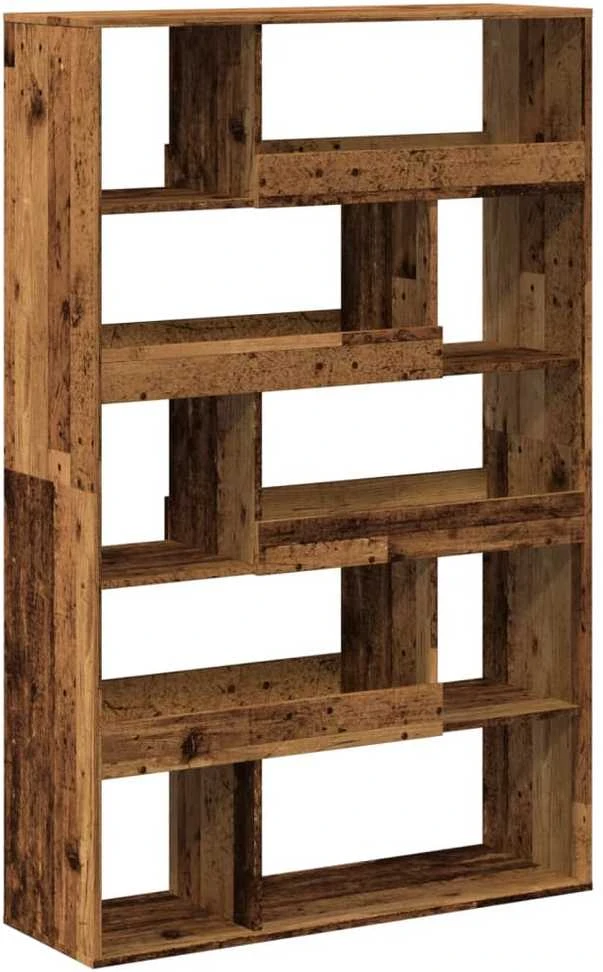 Knygų spinta, sendintos medienos, 100x33x156,5cm, mediena