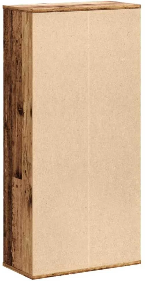 Knygų spinta, sendintos medienos, 50x25x105cm, apdirbta mediena