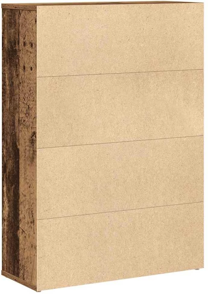 Knygų spinta, sendintos medienos, 60x24x85cm, apdirbta mediena
