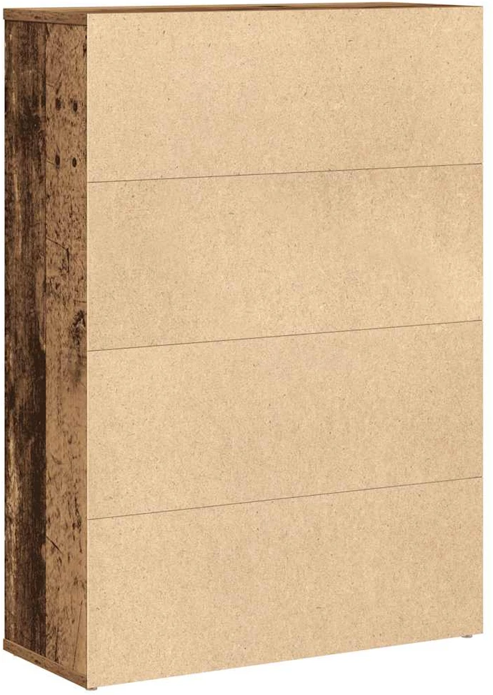 Knygų spinta, sendintos medienos, 60x24x85cm, apdirbta mediena