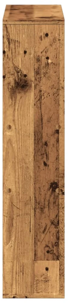 Knygų spinta, sendintos medienos, 63x20x90cm, apdirbta mediena