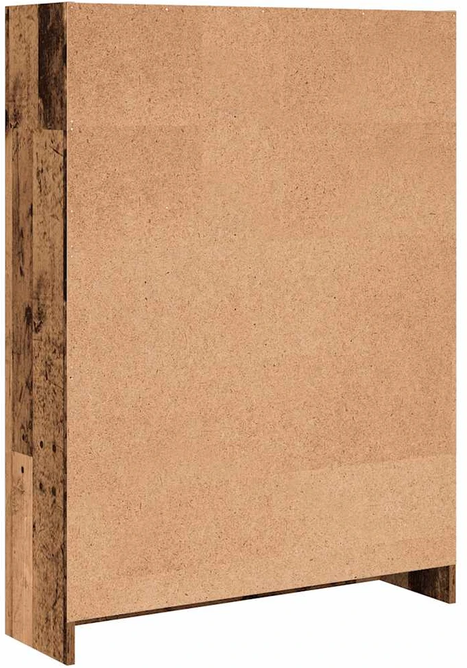 Knygų spinta, sendintos medienos, 80x24x109cm, apdirbta mediena